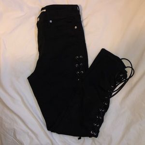 GOOD AMERICAN GOOD LEGS BLACK Sz 14